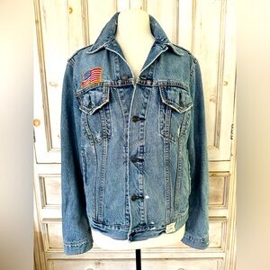 Abercrombie & Fitch Stressed Jean jacket Size Medium.